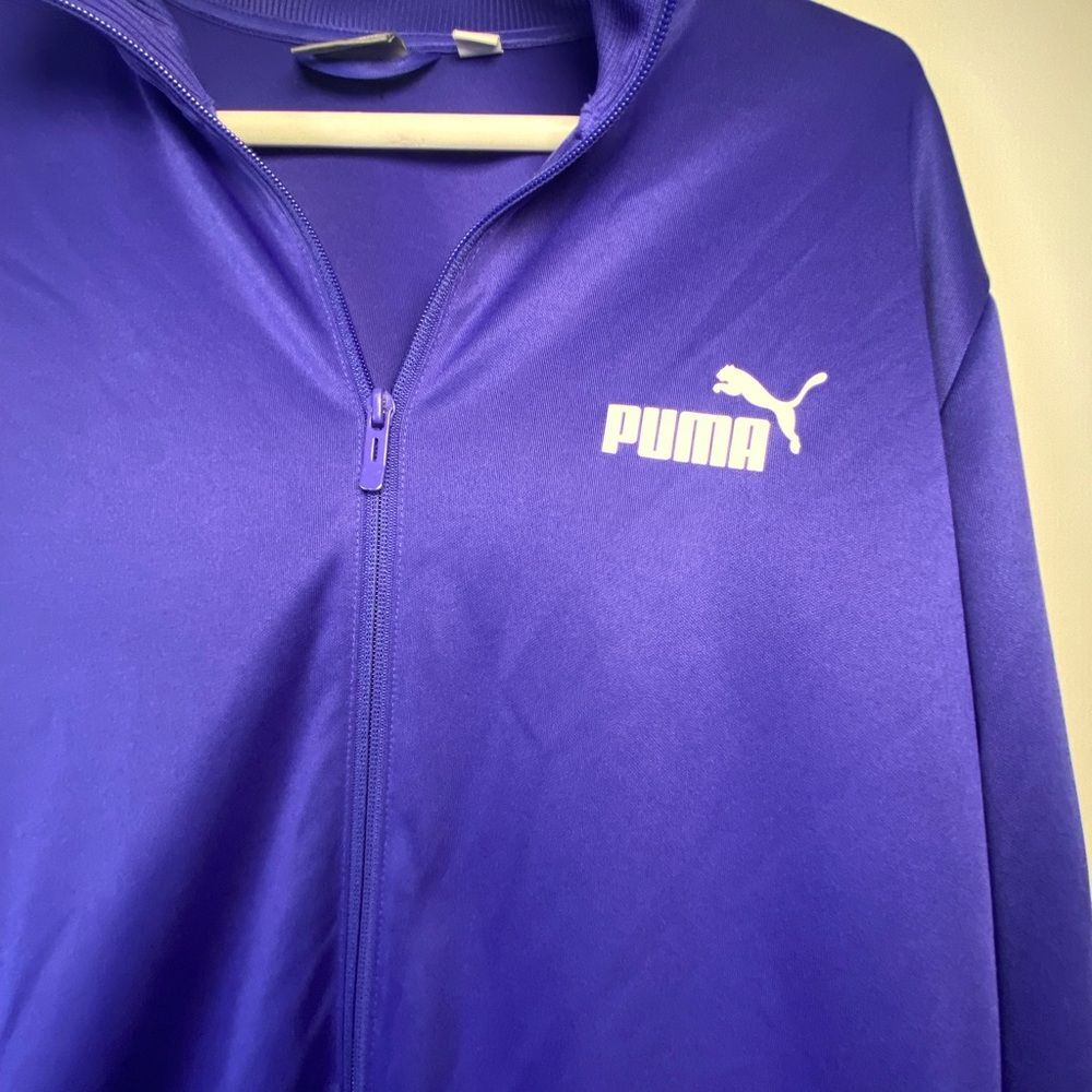 Puma Vibrant Blue Jacket - Picture 2 of 4
